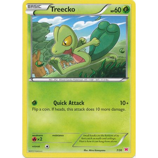 Treecko (7/30) [XY: Trainer Kit 2 - Latias]
