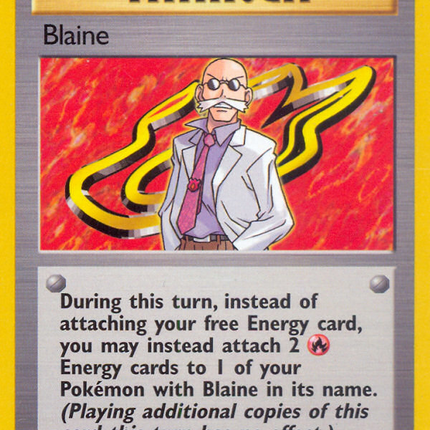 Blaine (100/132) [Gym Challenge 1st Edition]