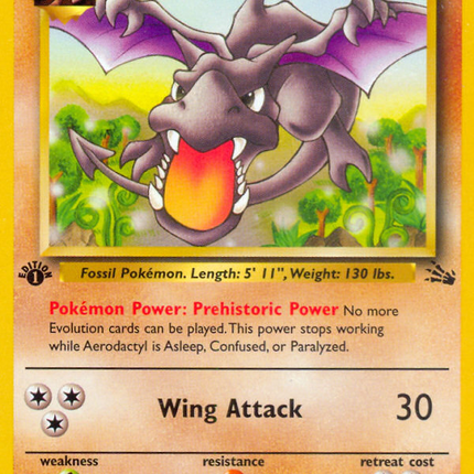 Aerodactyl (16/62) [Fossil 1st Edition]