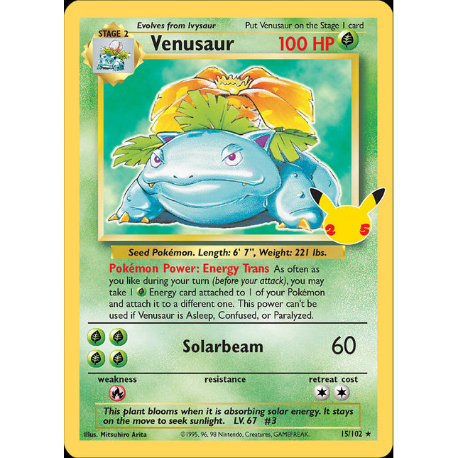Venusaur (15/102) [Celebrations: 25th Anniversary - Classic Collection]