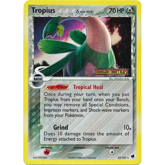 Tropius (23/101) (Delta Species) (Stamped) [EX: Dragon Frontiers]