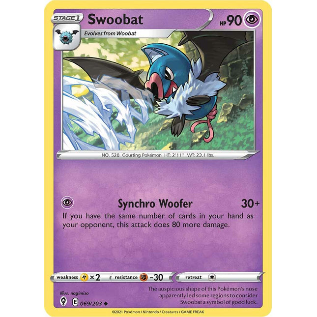 Swoobat (069/203) [Sword & Shield: Evolving Skies]