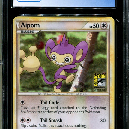 Aipom - 43/95 - CGC 8 - Unleashed - Comic Con - Pokemon - 94025