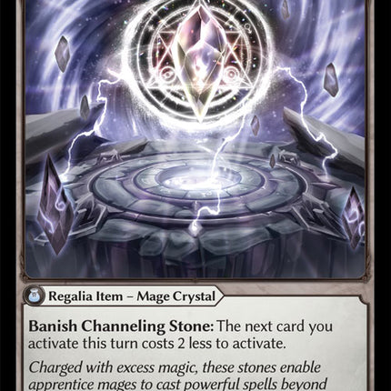 Channeling Stone - DOA Alter EN-028 - x1 - Rare - Near Mint - Non-Foil - Grand Archive TCG