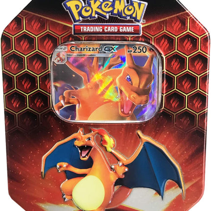 Charizard GX - Hidden Fates Tin - 4 Packs + Promo - Sealed - New