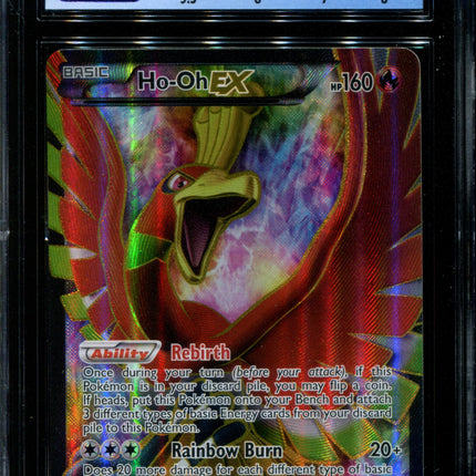Ho-oh EX - 119/124 - CGC 7.5 Near Mint+ - Dragons Exalted - 02007