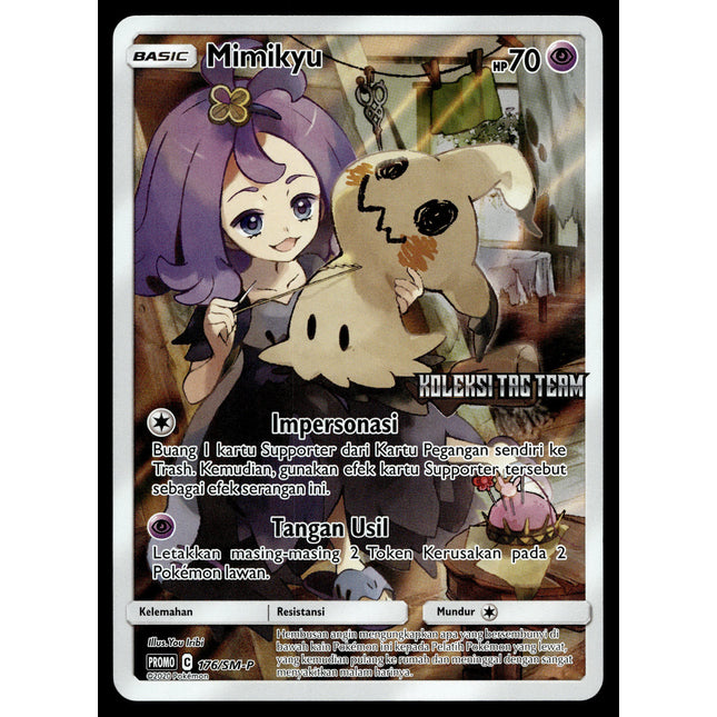 Mimikyu - 176/SM-P - PSA NM - Indonesian - CHR - Promo - Pokemon - A1-13