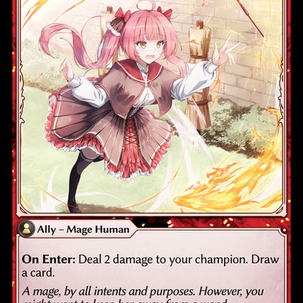 Clumsy Apprentice - DOA 1st EN-123 - Uncommon - Near Mint - Foil - Grand Archive TCG