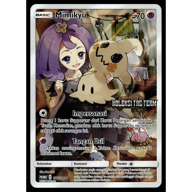 Mimikyu - 176/SM-P - PSA NM - Indonesian - CHR - Promo - Pokemon - A1-7