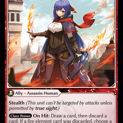 Corhazi Courier - DOA Alter EN-124 - Uncommon - Near Mint - Foil - Grand Archive TCG