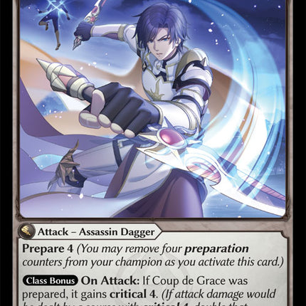 Coup de Grace - DOA Alter EN-077 - x1 - Super Rare - Near Mint - Non-Foil - Grand Archive TCG
