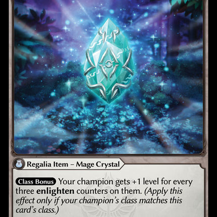 Crystal of Argus - DOA 1st EN-029 - Rare - Near Mint - Non-Foil - Grand Archive TCG