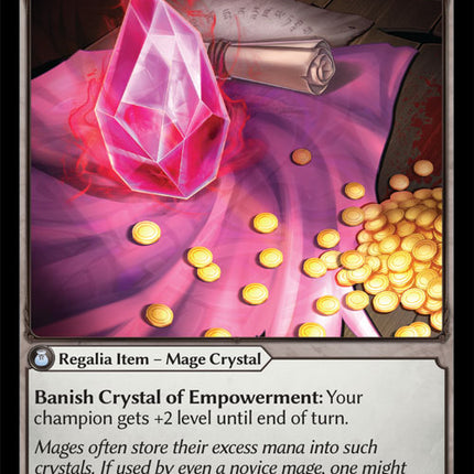 Crystal of Empowerment - DOA Alter EN-030 - Common - Near Mint - Foil - Grand Archive TCG