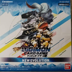 Digimon Card Game - New Evolution - Sealed Box - 24 Packs