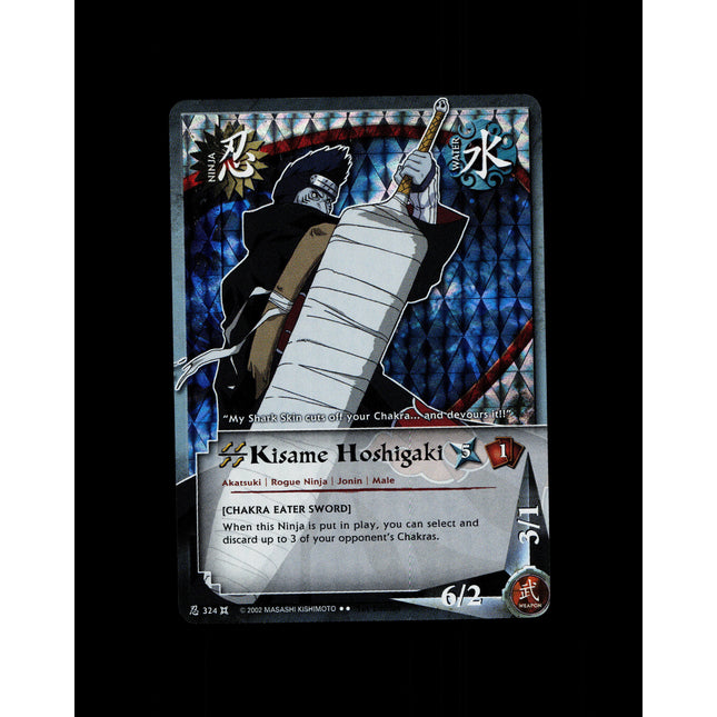 Kisame Hoshigaki - 324 - NM - 1st Edition - Foil - Naruto CCG - D3-47
