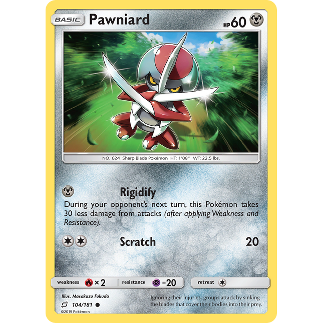 Pawniard (104/181) [Sun & Moon: Team Up]