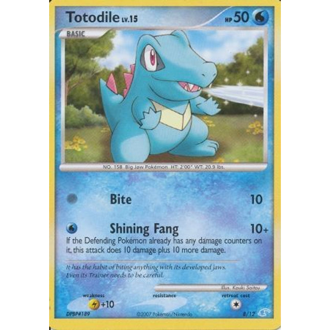 Totodile (8/12) [Diamond & Pearl: Trainer Kit - Manaphy]