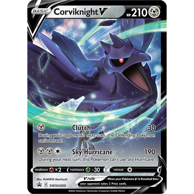 Corviknight V (SWSH200) [Sword & Shield: Black Star Promos]