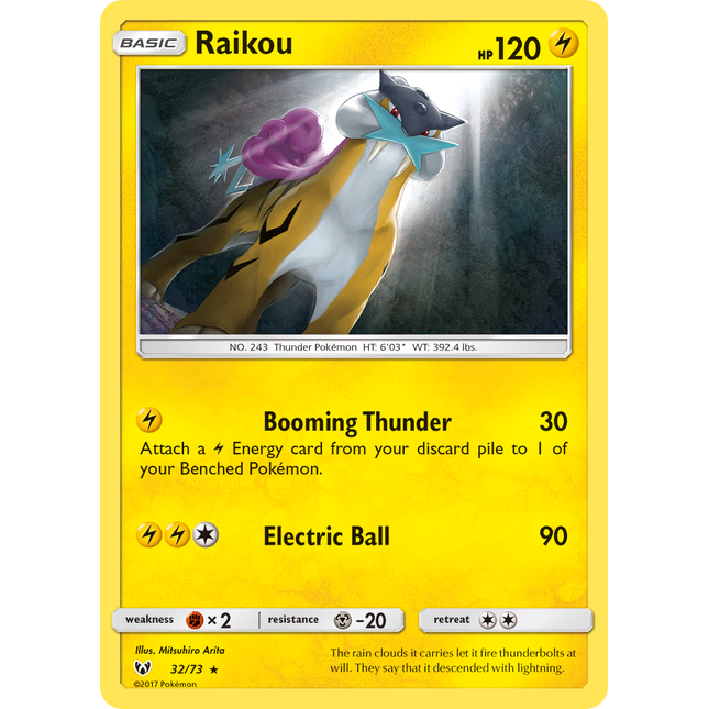 Raikou (32/73) [Sun & Moon: Shining Legends]
