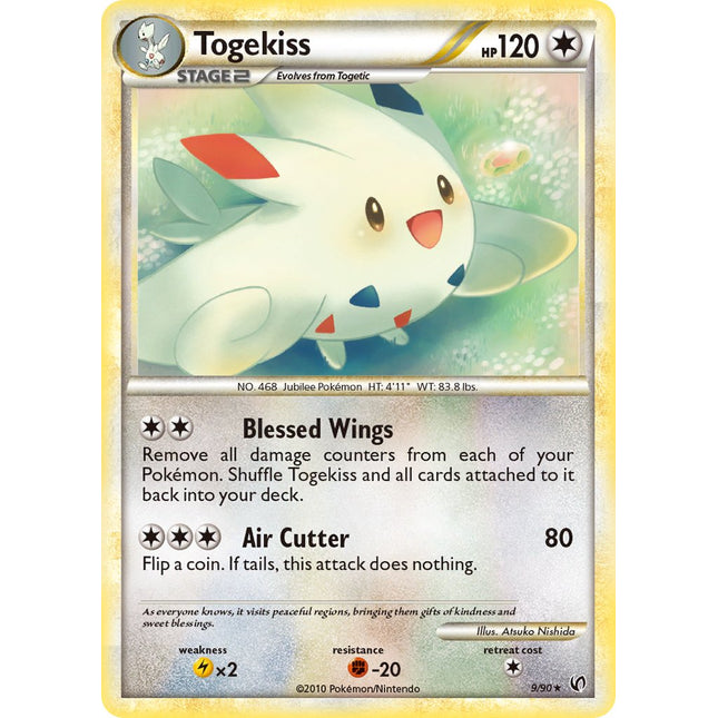 Togekiss (9/90) (Theme Deck Exclusive) [HeartGold & SoulSilver: Undaunted]