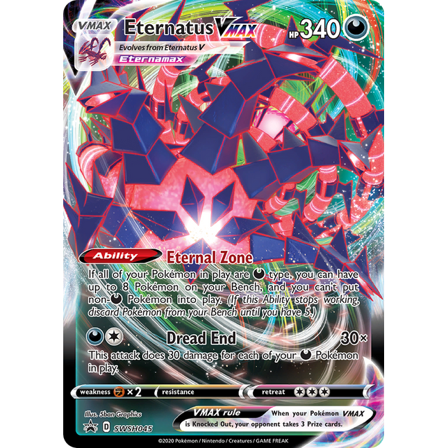 Eternatus VMAX (SWSH045) (Jumbo Card) [Sword & Shield: Black Star Promos]