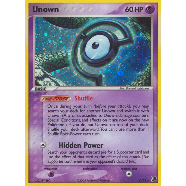 Unown (C/28) [EX: Unseen Forces]