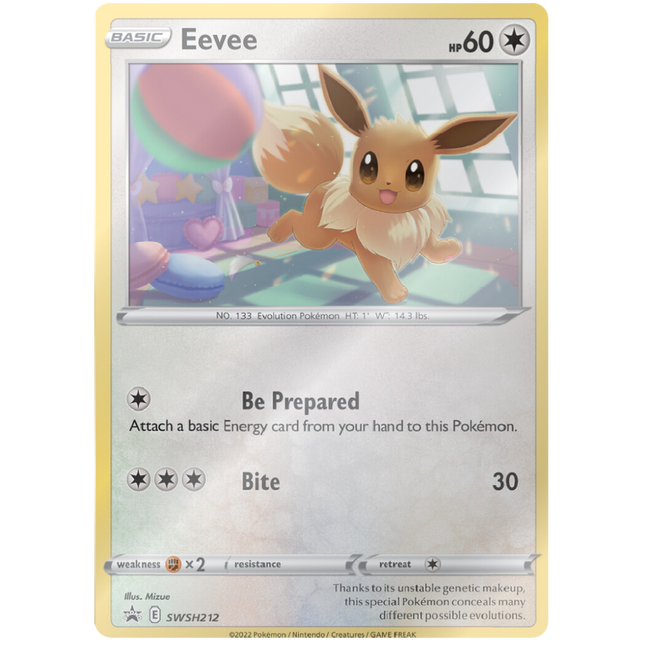 Eevee (SWSH212) [Sword & Shield: Black Star Promos]