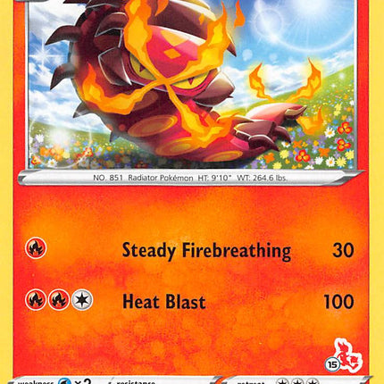 Centiskorch (49/264) (Cinderace Stamp #15) [Battle Academy 2022]