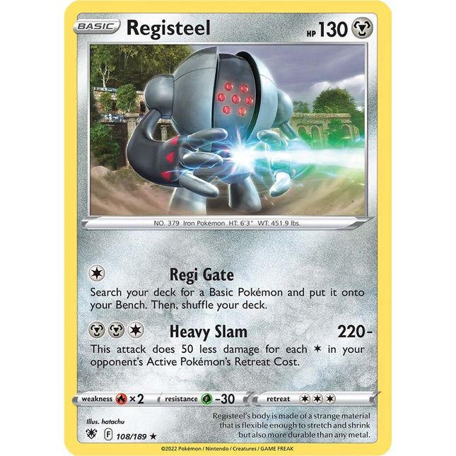 Registeel (108/189) [Sword & Shield: Astral Radiance]