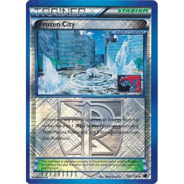 Frozen City (100/116) (Team Plasma League Promo) [Black & White: Plasma Freeze]