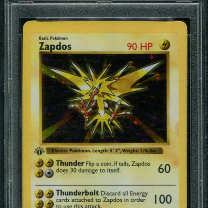 Zapdos 1st Edition - 16/102 - PSA 6 EX-MT - Base Set Shadowless - 62911