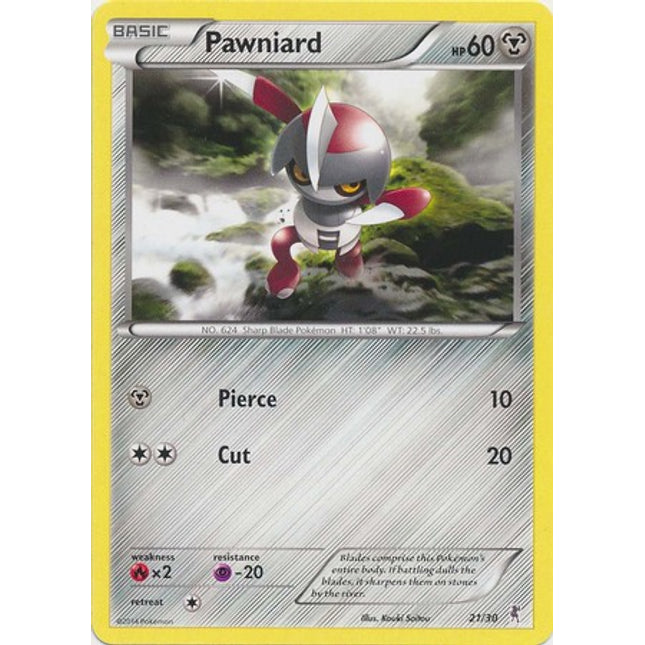 Pawniard (21/30) [XY: Trainer Kit 1 - Bisharp]