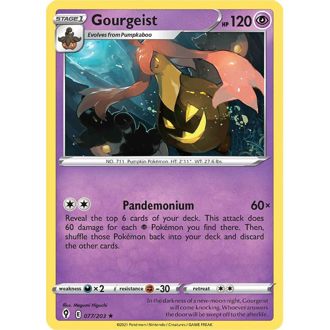 Gourgeist (077/203) [Sword & Shield: Evolving Skies]