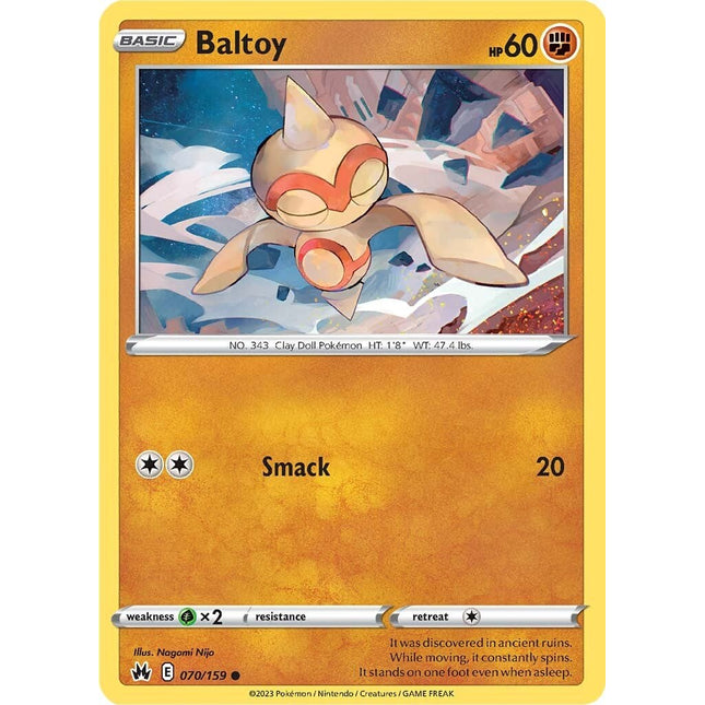 Baltoy (070/159) [Sword & Shield: Crown Zenith]