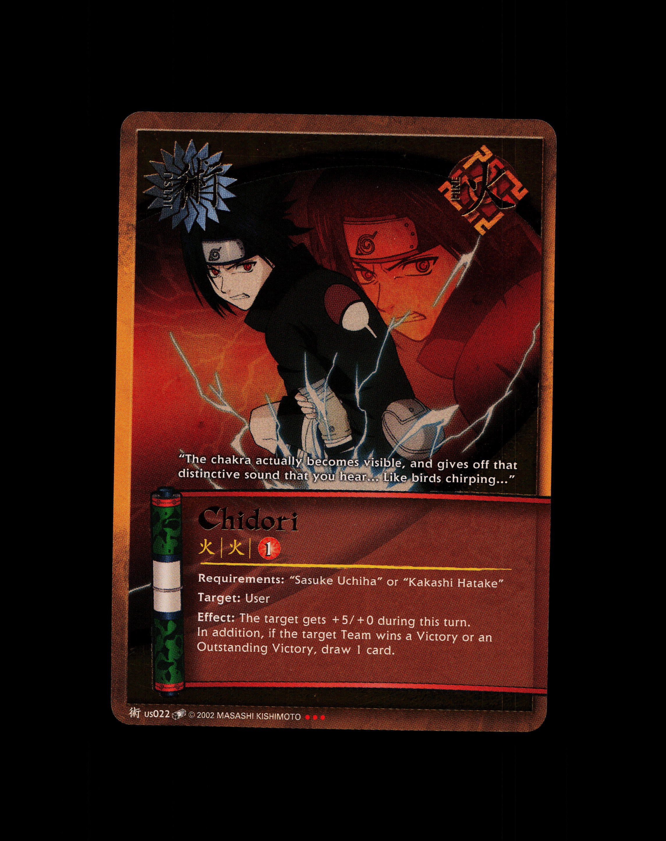 Chidori - us022 - NM - Foil - Promo - Naruto CCG - E1-104