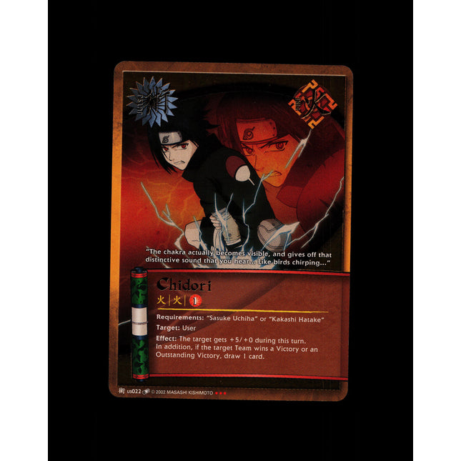 Chidori - us022 - NM - Foil - Promo - Naruto CCG - E1-104