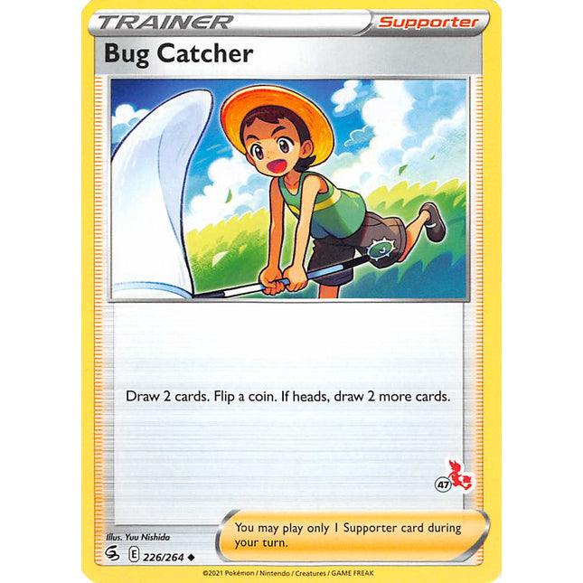 Bug Catcher (226/264) (Cinderace Stamp #47) [Battle Academy 2022]