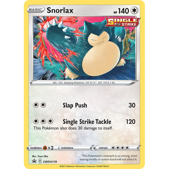 Snorlax (SWSH119) [Sword & Shield: Black Star Promos]