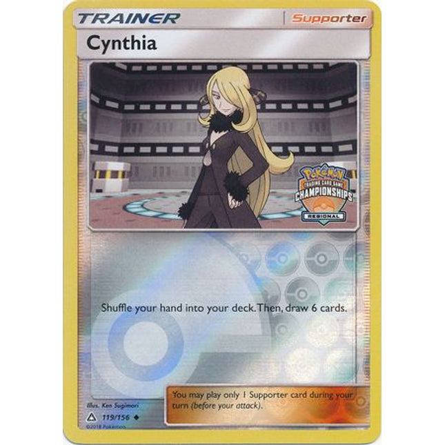 Cynthia (119a/156) (Regional Championship Promo) [Sun & Moon: Ultra Prism]