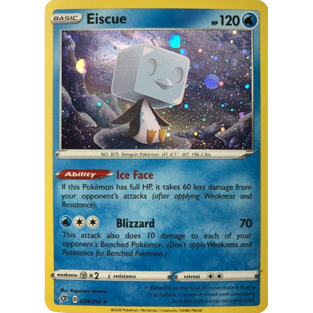 Eiscue (054/192) (Cosmos Holo) [Sword & Shield: Rebel Clash]
