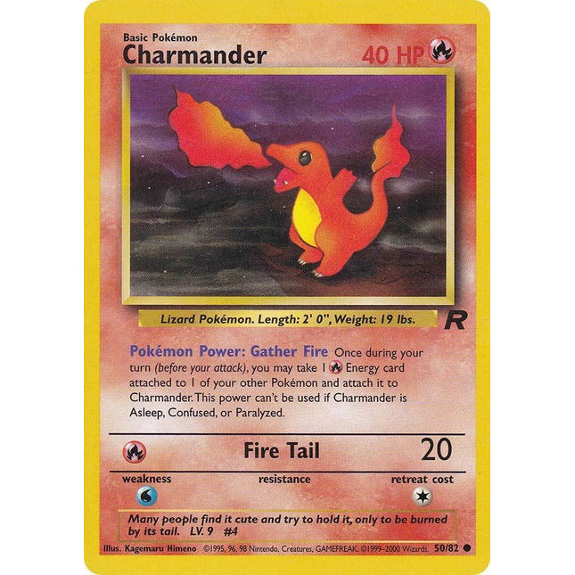 Charmander (50/82) [Team Rocket]