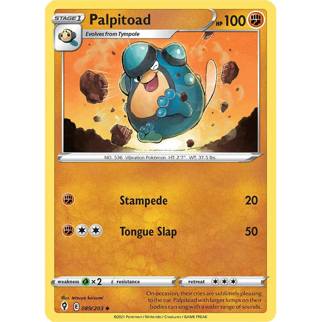 Palpitoad (089/203) [Sword & Shield: Evolving Skies]