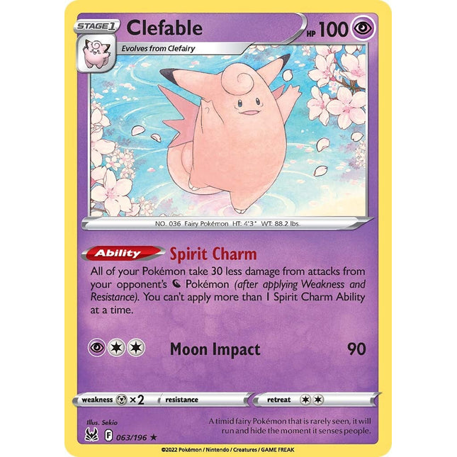 Clefable (063/196) [Sword & Shield: Lost Origin]