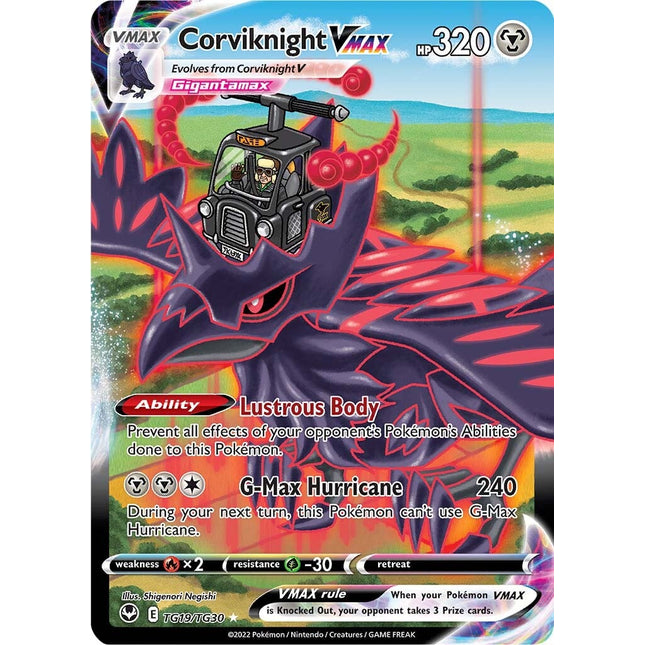 Corviknight VMAX (TG19/TG30) [Sword & Shield: Silver Tempest]