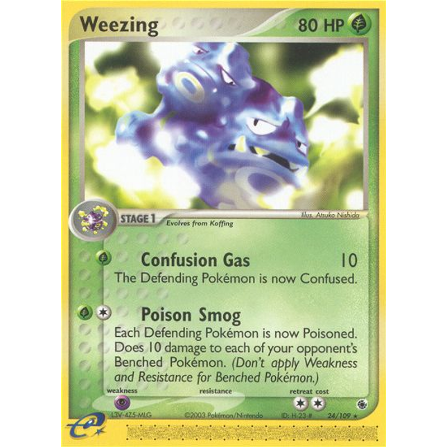 Weezing (24/109) [EX: Ruby & Sapphire]