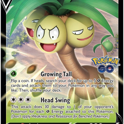 Alolan Exeggutor V (SWSH225) (Jumbo Card) [Sword & Shield: Black Star Promos]