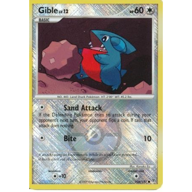 Gible (106/147) (Championship Promo) [Platinum: Supreme Victors]