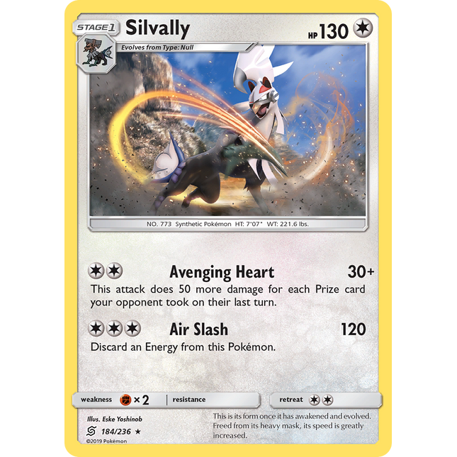 Silvally (184/236) [Sun & Moon: Unified Minds]