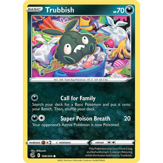 Trubbish (168/264) [Sword & Shield: Fusion Strike]