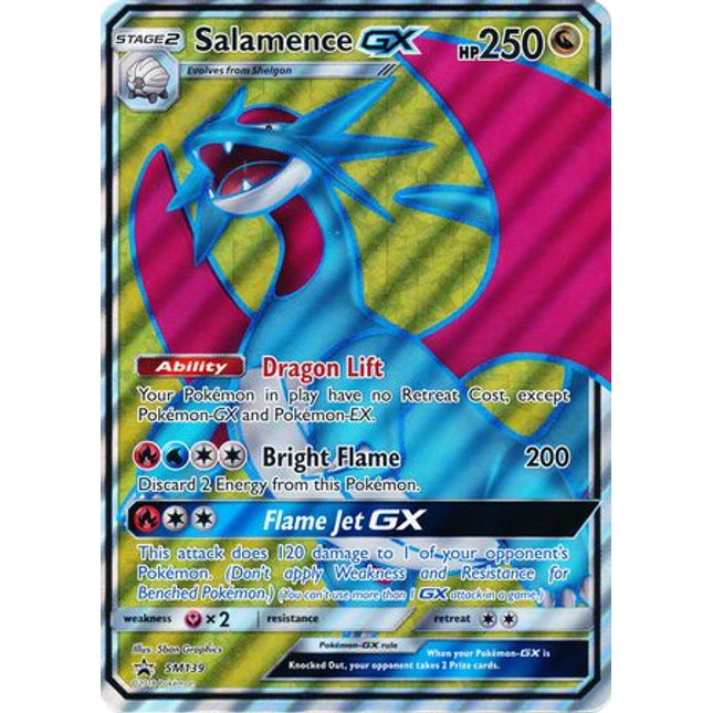 Salamence GX (SM139) (Jumbo Card) [Sun & Moon: Black Star Promos]